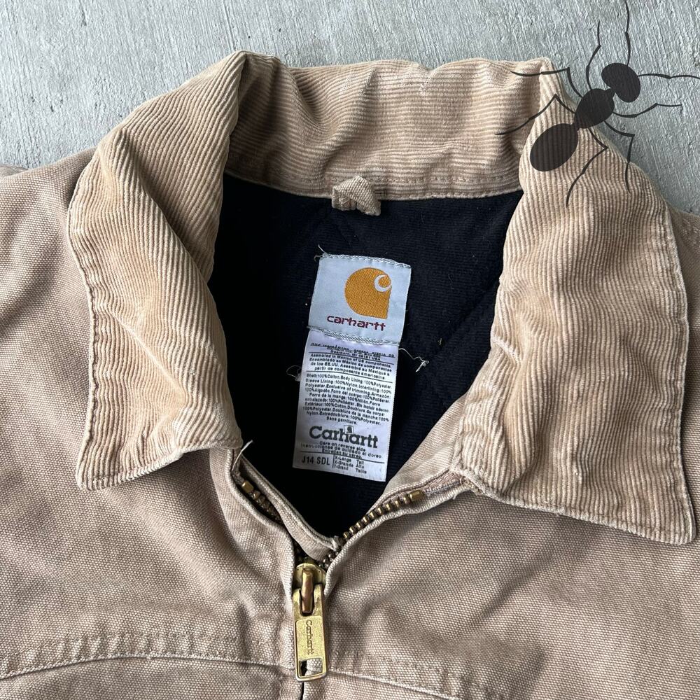 Carhartt J14 SDL brown Santa fe work wear jacket - Picture 7 of 12